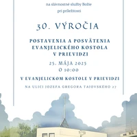 30. výročie posvätenia chrámu v Prievidzi