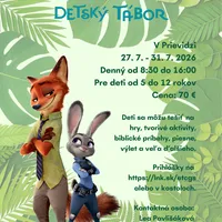 Pozvánka na detský tábor 2026