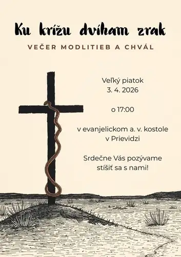 Ku krížu dvíham zrak